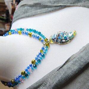 Artisan Mash! @jgates3322 Resin pendant embellished